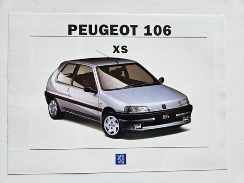 Peugeot 106 brochure - peugeot,