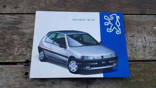 Peugeot 106 brochure - peugeot, xs