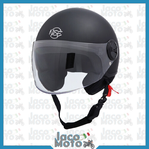 Casco demi jet omologato con - casco,
