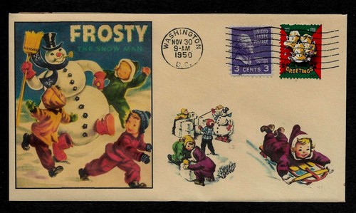 1950 frosty pupazzo - di, neve