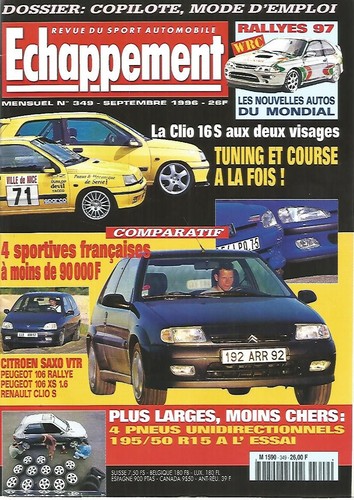 Echappement 349 rallyes - echappement,