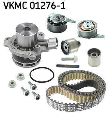 Pompa acqua kit cinghia - pompa,